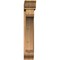 Ekena Millwork Legacy Traditional Smooth Bracket w/ Offset Brace, Western Red Cedar, 7 1/2"W x 34"D x 42"H BKT0806X34X42LEC01SWR - alternate 4